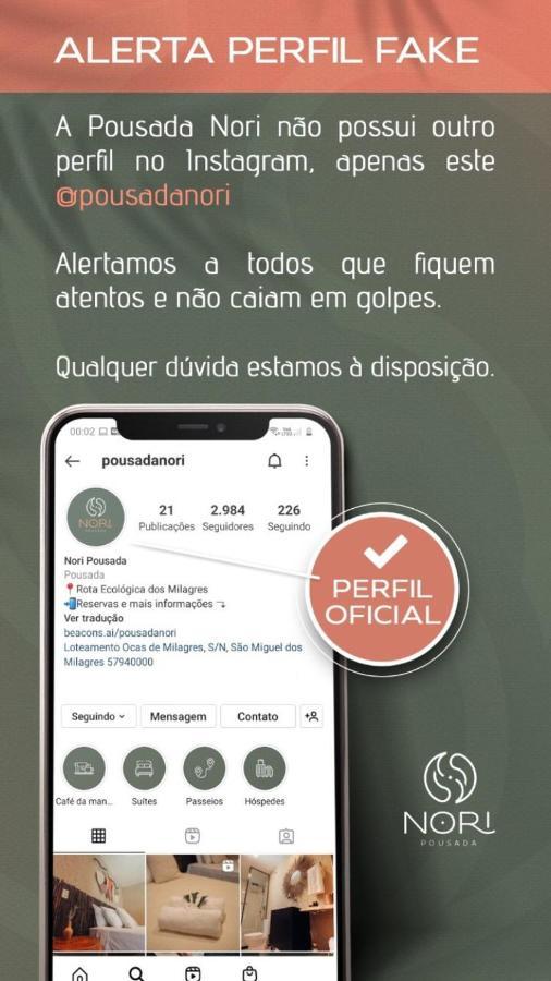 Nori Pousada Sao Miguel dos Milagres Luaran gambar
